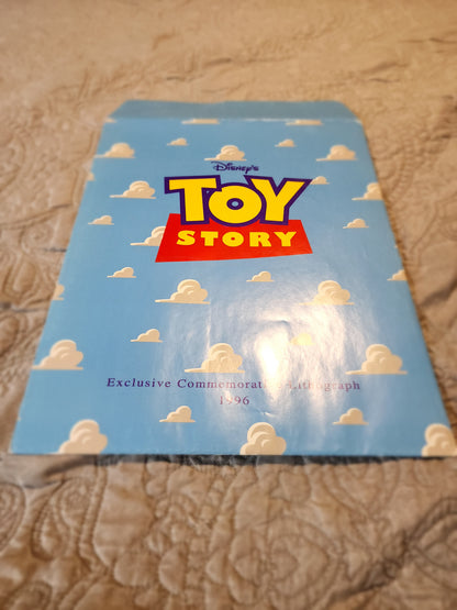 Disney Toy Story Lithograph - 1996 - 11"x14"