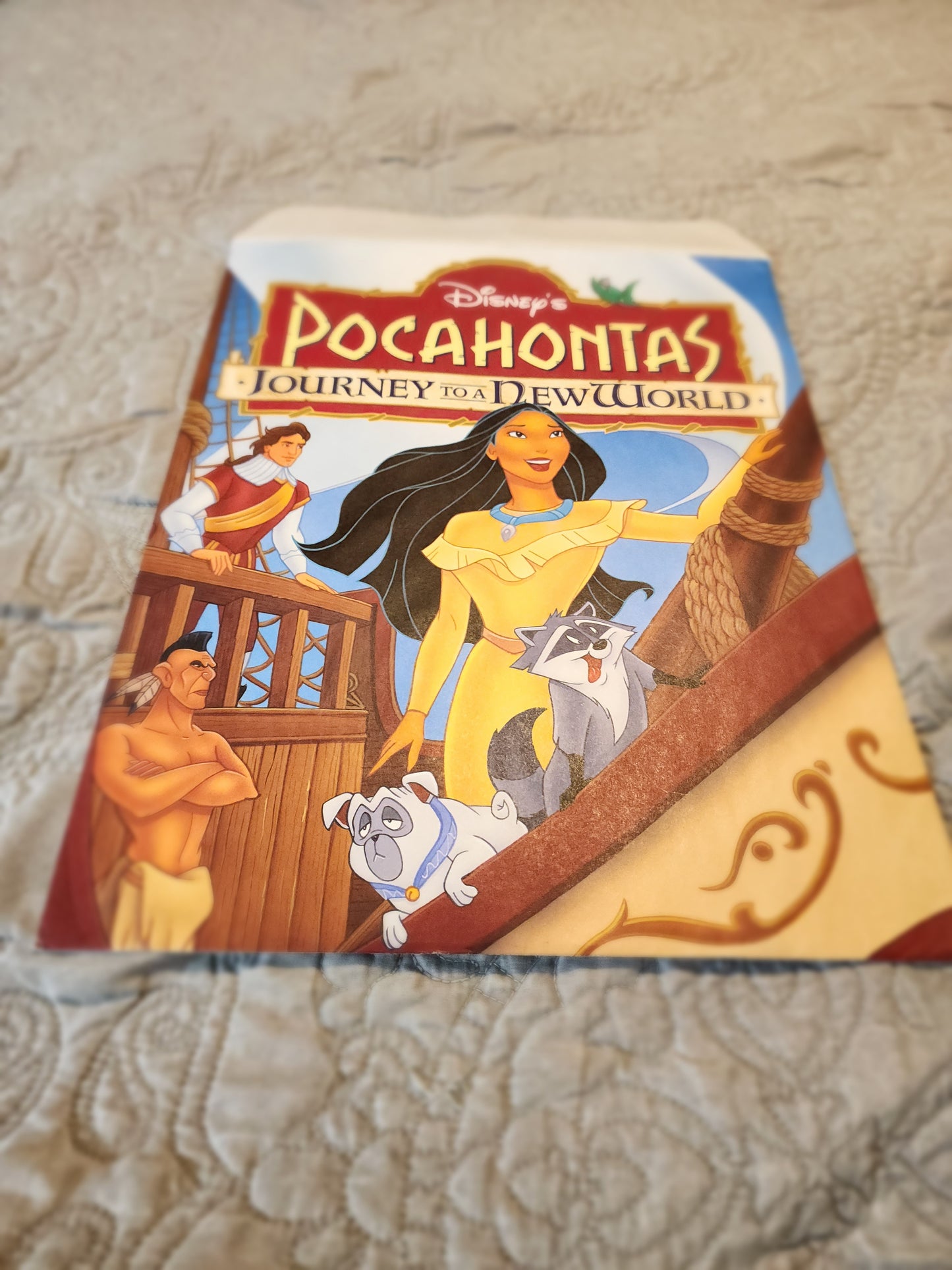 Disney Pocahontas Lithograph - 1995 - 11"x14"