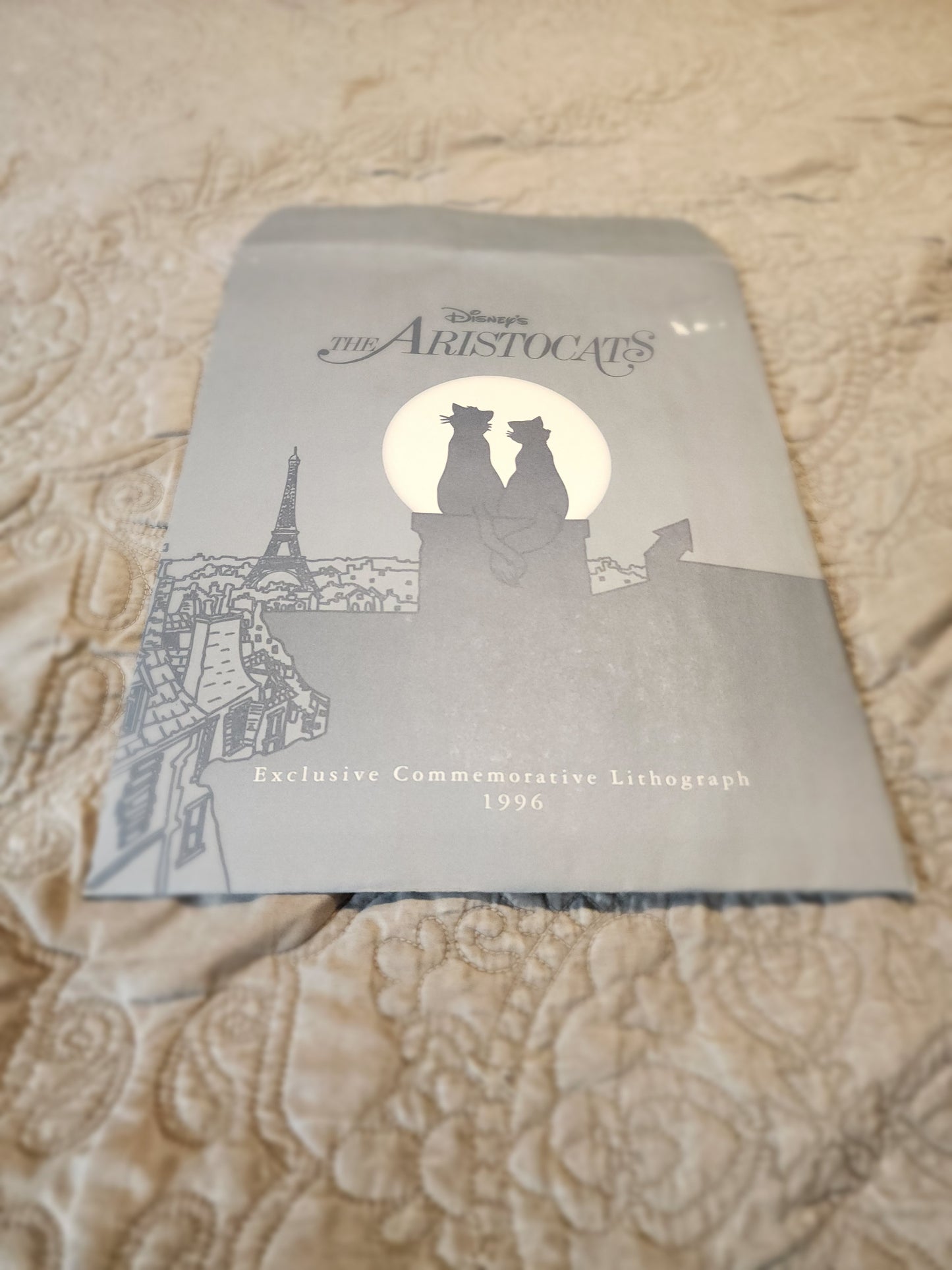 Disney Aristocats Lithograph - 1996 - 11"x14"