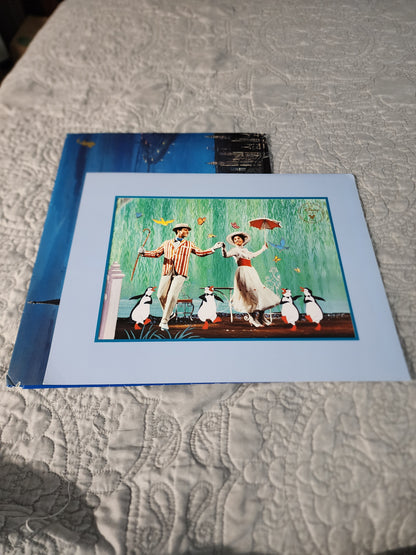 Disney Mary Poppins Lithograph - 1997 - 11"x14"