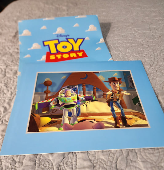 Disney Toy Story Lithograph - 1996 - 11"x14"