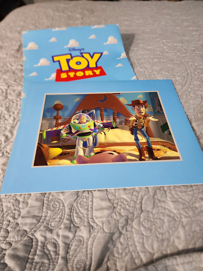 Disney Toy Story Lithograph - 1996 - 11"x14"