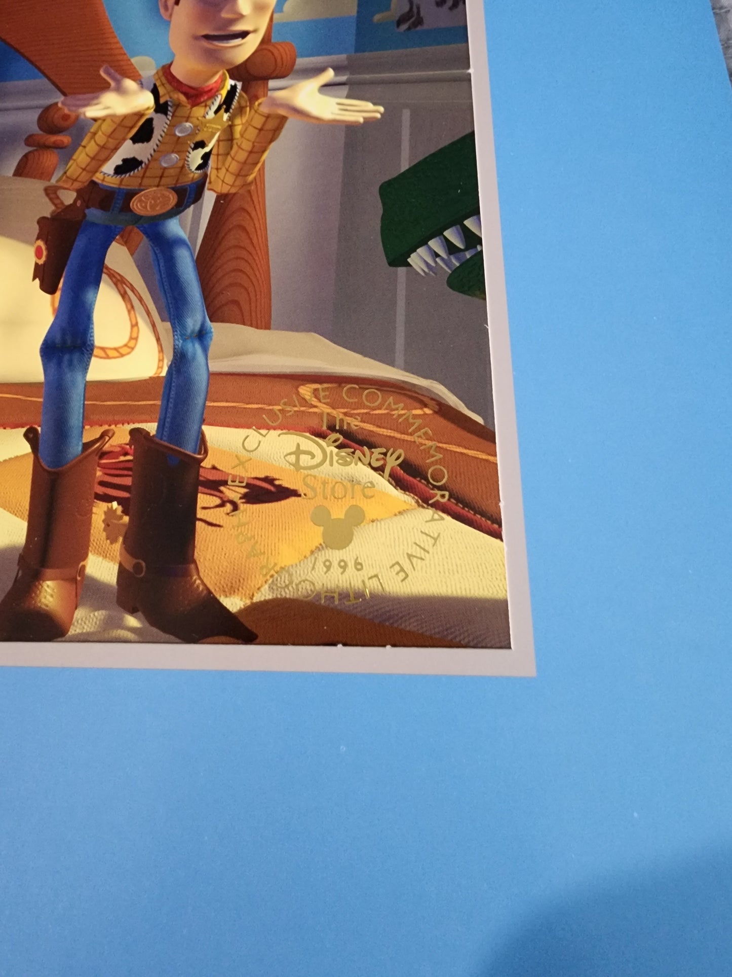 Disney Toy Story Lithograph - 1996 - 11"x14"