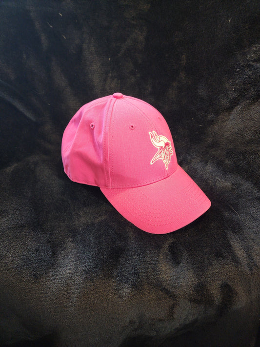 Minnesota Vikings, 47Brand, Adjustable Pink Youth Vikings Cap