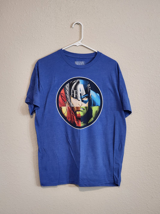 Marvel T-shirt, 4-Character, Size - L