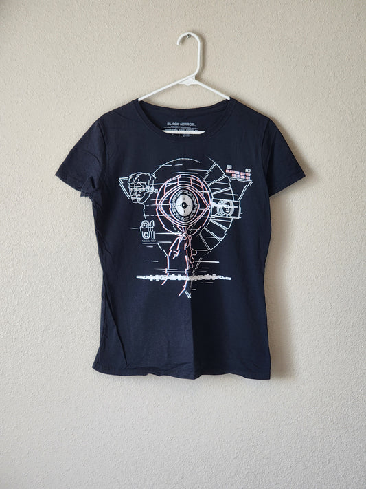 Black Mirror T-shirt, Netflix, Size - L