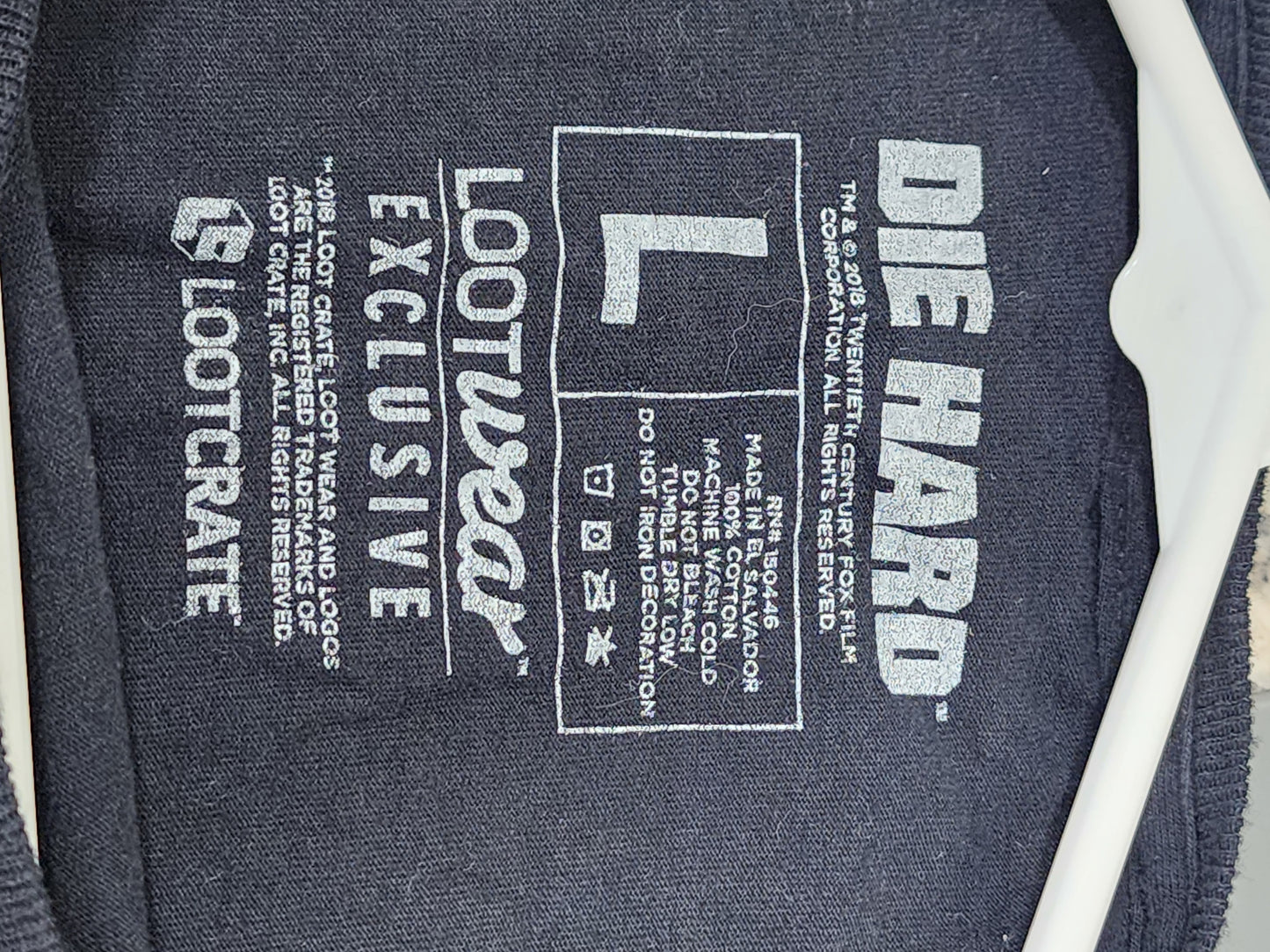 Die Hard T-shirt, Size - L