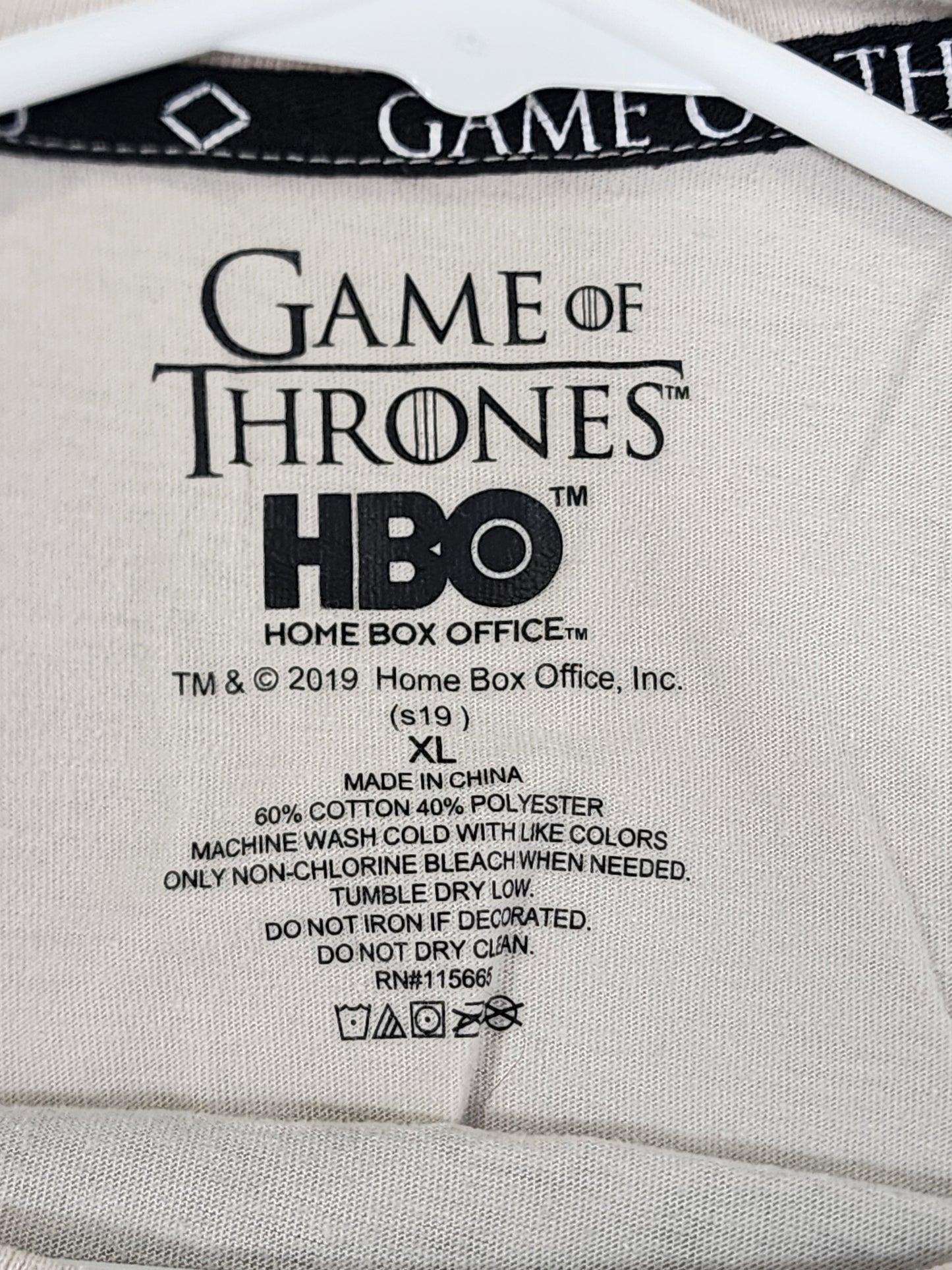 Game of Thrones T-shirt, HBO, Size - XL