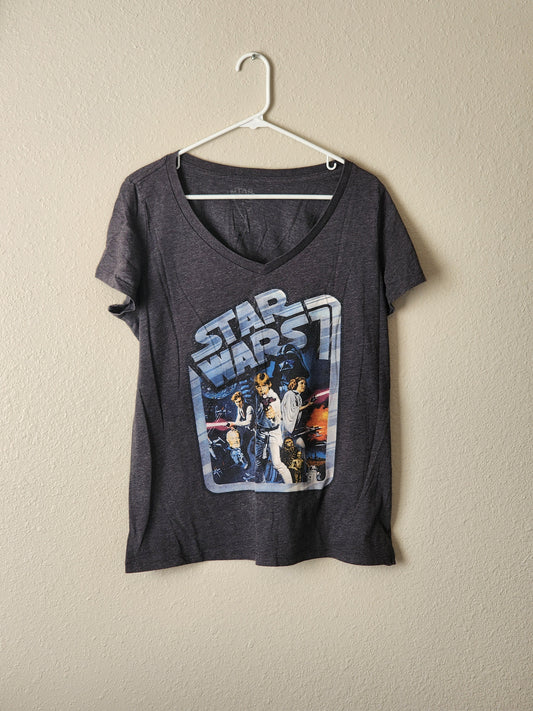 Star Wars T-shirt, Size - Large-ish - Women's