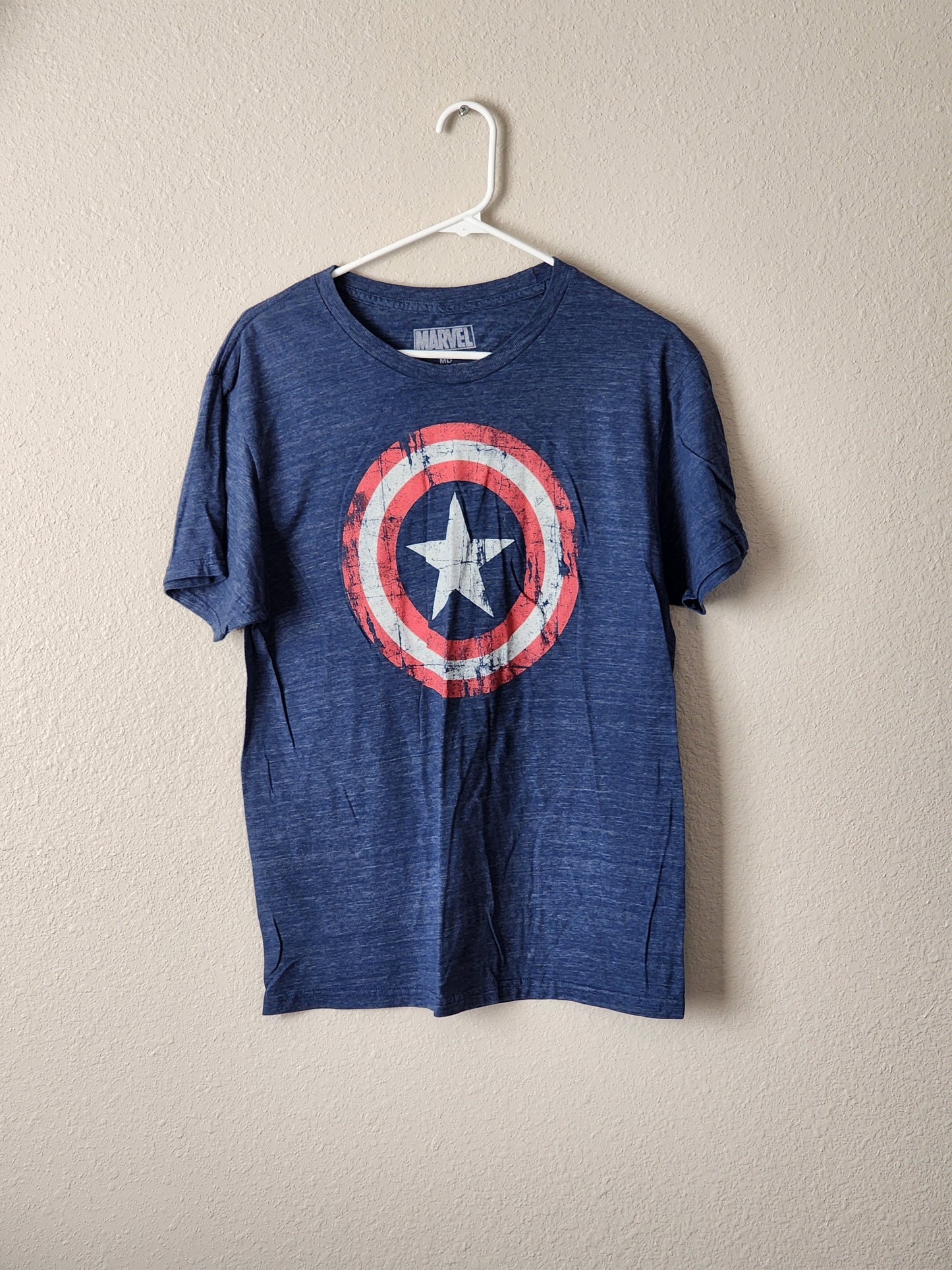 Captain America T-shirt, Shield, Size - M