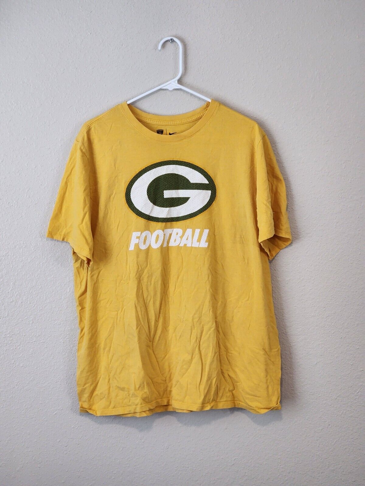 Green Bay Football T- Shirt, Nike, Size - 2XL