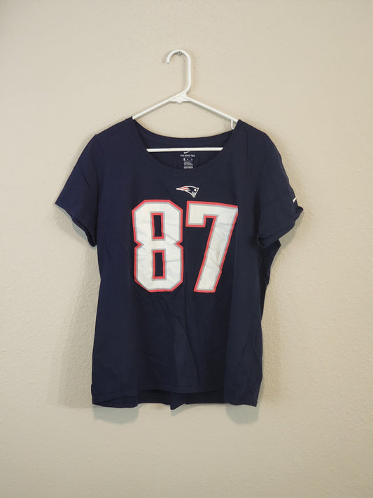 Gronkowski Scoop neck T-shirt, Nike, Size - XL, Women's