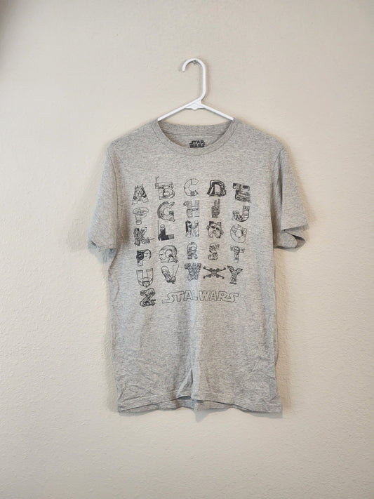 Star Wars Alphabet T-shirt, Size - M