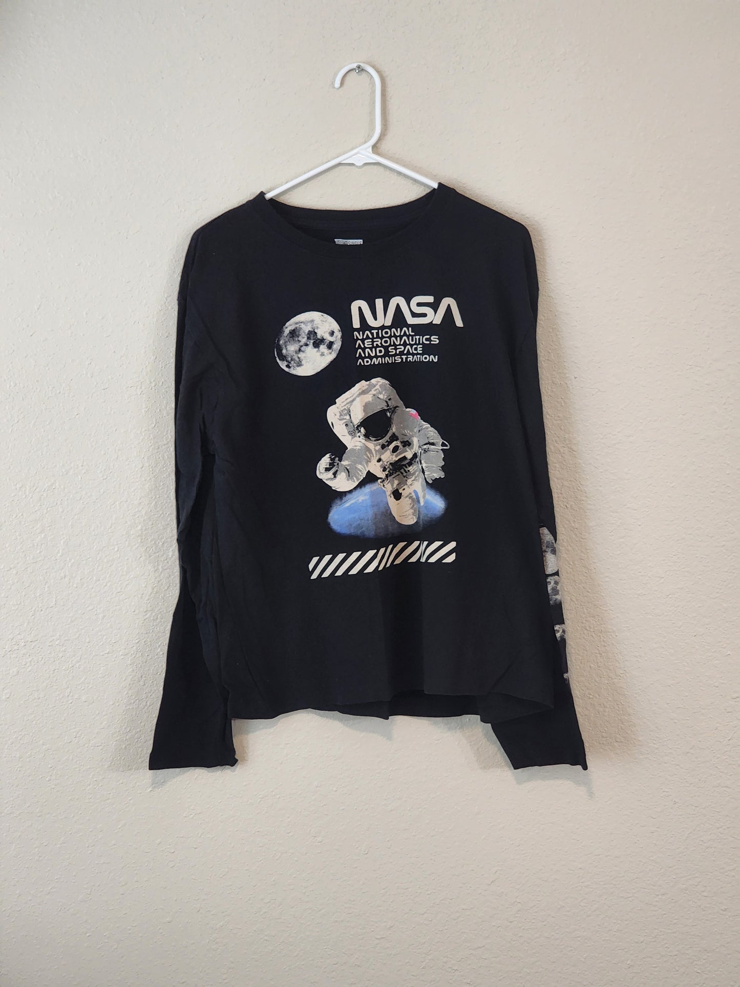 Nasa Long Sleeve T-shirt, Size - XLG