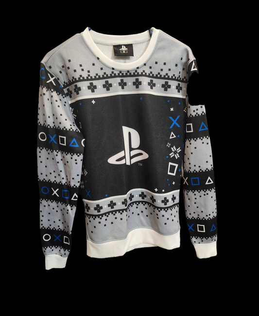 Long Sleeve Playstation Sweatshirt, size - Small